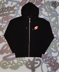 AWS - ZIP HOODIE BLACK/RED