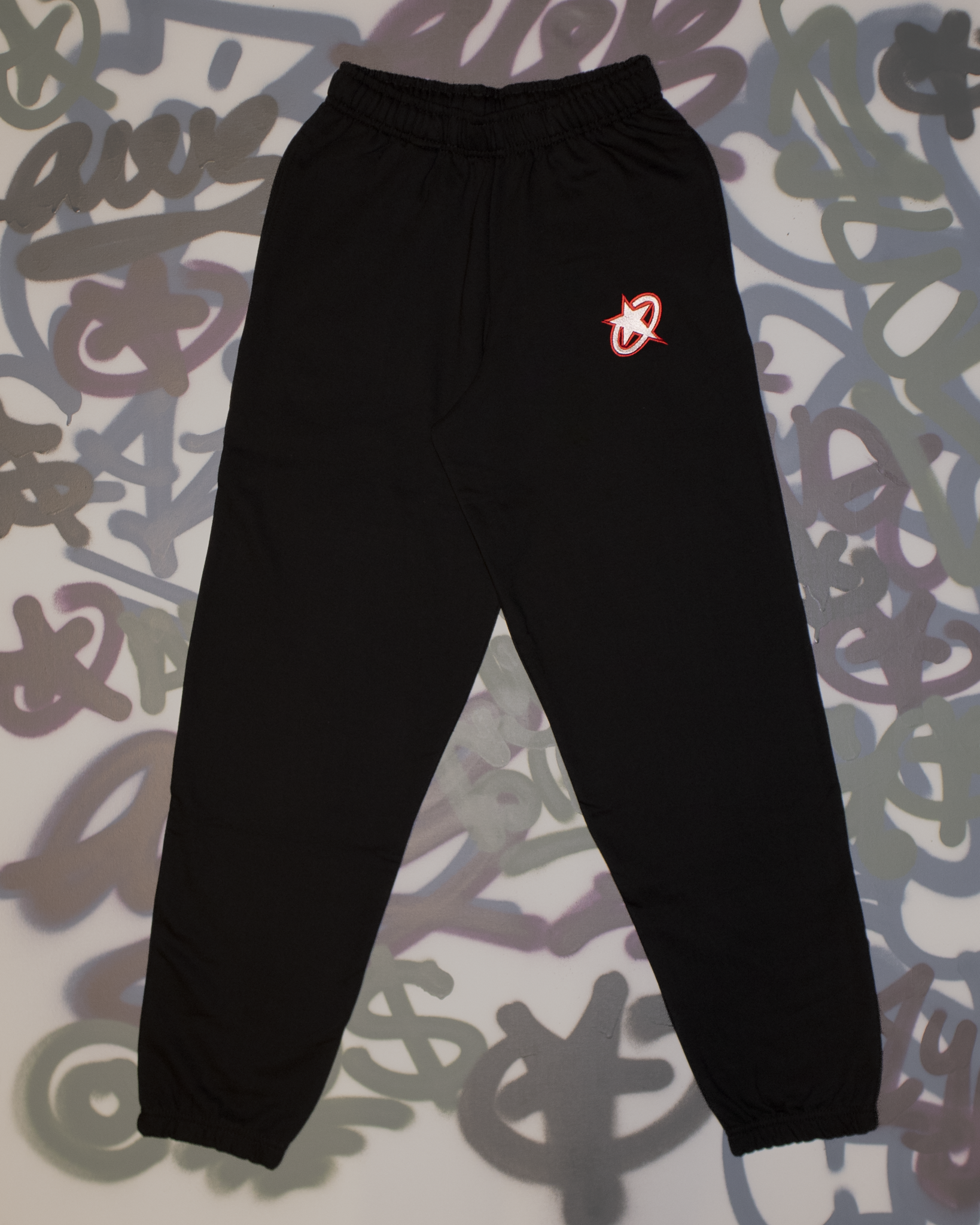 AWS - PANTS BLACK/RED